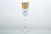 Комплект фужеров для шампанского Astra Gold Natalia Golden Ivory Decor 180 мл(6 шт.)