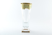 Ваза Astra Gold Natalia Golden Turquoise D. 38 см