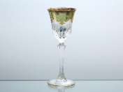 Комплект рюмок для водки Astra Gold Natalia Golden Turquoise D. 80 мл(6 шт.)