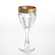 Комплект фужеров для вина Bohemia Gold Safari 190 мл