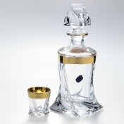 Комплект для ликера Bohemia Quadro 7 предметов Bohemia Crystalite