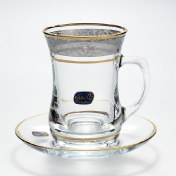 Стеклянный Комплект Армуд Crystalex Bohemia Клаудия Панто V-D 250 мл(6 шт.) Bohemia Crystalite
