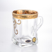 Комплект кружек матовая полоса Bohemia Star Crystal (6 шт.)