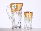 Комплект для воды Bohemia Quadro 7 предметов Bohemia Crystal