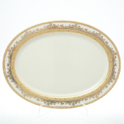 Овальное блюдо Falkenporzellan Cream Gold 35 см