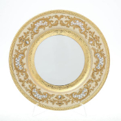 Набор тарелок Falkenporzellan Alena 3D Creme Gold Constanza 28,5 см(6 шт.)