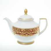 Чайник Falkenporzellan Natalia bordeaux gold 1,2 мл (1 шт.)