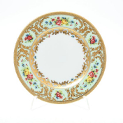 Набор тарелок Falkenporzellan Vienna Seladon Gold 17 см(6 шт.)