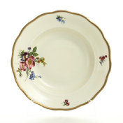 Набор тарелок глубоких Sterne porcelan Слоновая кость 23 см