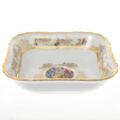 Салатник квадратная Sterne porcelan Мадонна Перламутр 16 см