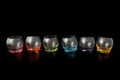 Комплект стаканов для воды Crystalex Bohemia Crazy 390 мл(6 шт.) Bohemia Crystalite