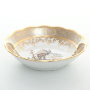 Набор салатников Sterne porcelan Охота Бежевая 13 см(6 шт.)