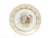 Набор тарелок Queen's Crown Корона Мадонна перламутр 17 см(6 шт.) Queens Crown