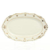 Овальное блюдо Thun Мария Луиза Ivory 24 см