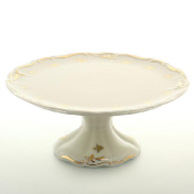 Тортница на ножке Thun Мария Луиза Ivory 32 см