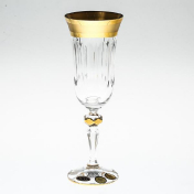 Комплект фужеров для шампанского Bohemia Max Crystal 150 мл (6 шт.) Bohemia Crystal