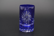 Комплект стаканов для воды 150 мл Идеал синий (6 шт.) Bohemia Crystal