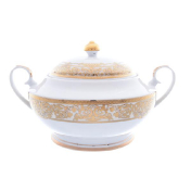 Супница c крышкой Наталья Cream (кор=6 шт.) Royal Classics