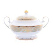 Супница c крышкой Наталья Turquoise (кор=6 шт.) Royal Classics
