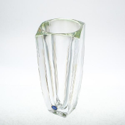 Ваза Bohemia Gold Arezzo зеленая 28 см Bohemia Crystalite