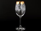 Комплект фужеров для вина 250 мл (6 шт.) Bohemia Crystal