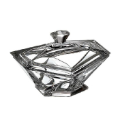 Конфетница с крышкой 16 см ORIGAMI Bohemia Crystalite
