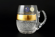 Фарфоровая пивная кружка Crystal Heart 600 мл Bohemia Crystal