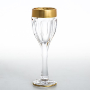 Комплект фужеров для водки Bohemia Gold Сафари Gold 60 мл