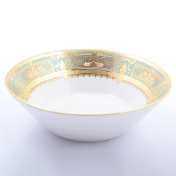 Набор салатников Falkenporzellan Donna Seladon gold 19 см(6 шт.)