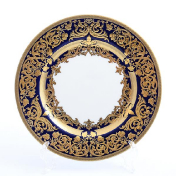 Набор тарелок Falkenporzellan Natalia cobalt gold 17 см(6 шт.)