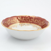 Набор салатников Sterne porcelan Красный лист 19 см(6 шт.)