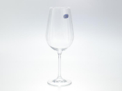Комплект фужеров для вина Crystalex Bohemia Waterfall 550 мл (6 шт.) Bohemia Crystalite