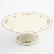 Тортница на ножке Thun Мария Луиза Ivory 32 см