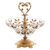 Фруктовница GOLD TIMON RCR Cristalleria Italliana