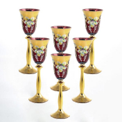 Комплект рюмок "Анжела" для водки AS Crystal 60 мл Bohemia Crystal