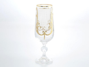 Комплект фужеров "Клаудия" для для шампанского AS Crystal 190 мл Bohemia Crystal