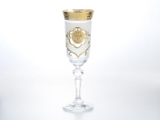 Комплект фужеров Кристина для шампанского AS Crystal Богемия 150 мл Bohemia Crystal