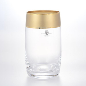 Комплект стаканов AS Crystal Матовая полоса 380 мл(6 шт.) Bohemia Crystal