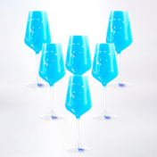 Комплект фужеров для вина Crystalex Bohemia Sandra 250 мл(6 шт.) Bohemia Crystal