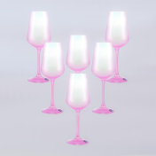 Комплект фужеров для вина Crystalex Bohemia Sandra 250 мл(6 шт.) Bohemia Crystal