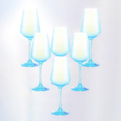 Комплект фужеров для вина Crystalex Bohemia Sandra 250 мл(6 шт.) Bohemia Crystal