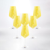 Комплект фужеров для вина Crystalex Bohemia Sandra 350 мл(6 шт.) Bohemia Crystal
