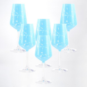 Комплект фужеров для вина Crystalex Bohemia Sandra 350 мл(6 шт.) Bohemia Crystal
