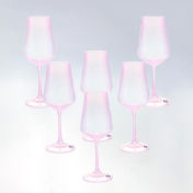 Комплект фужеров для вина Crystalex Bohemia Sandra 350 мл(6 шт.) Bohemia Crystal
