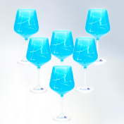 Комплект фужеров для вина Crystalex Bohemia Sandra 570 мл(6 шт.) Bohemia Crystal