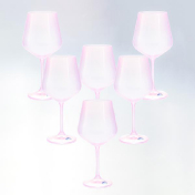 Комплект фужеров для вина Crystalex Bohemia Sandra 570 мл(6 шт.) Bohemia Crystal
