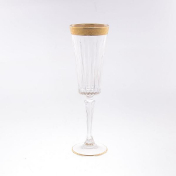 Комплект фужеров для шампанского RCR Timeless 210 мл (6 шт.) Art Decor