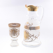 Комплект для воды королевский Bohemia Milanovicova Bohemia Crystalite