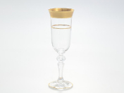 Комплект фужеров для шампанского Star Crystal Смальта Кристина 150 мл (6 шт.)