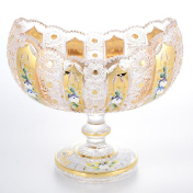Конфетница золото Bohemia Max Crystal 22 см Bohemia Crystal